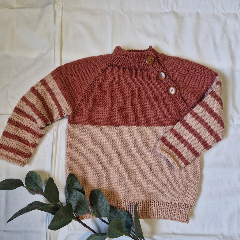 Heimatún barnapeysa | Fanneyknits
