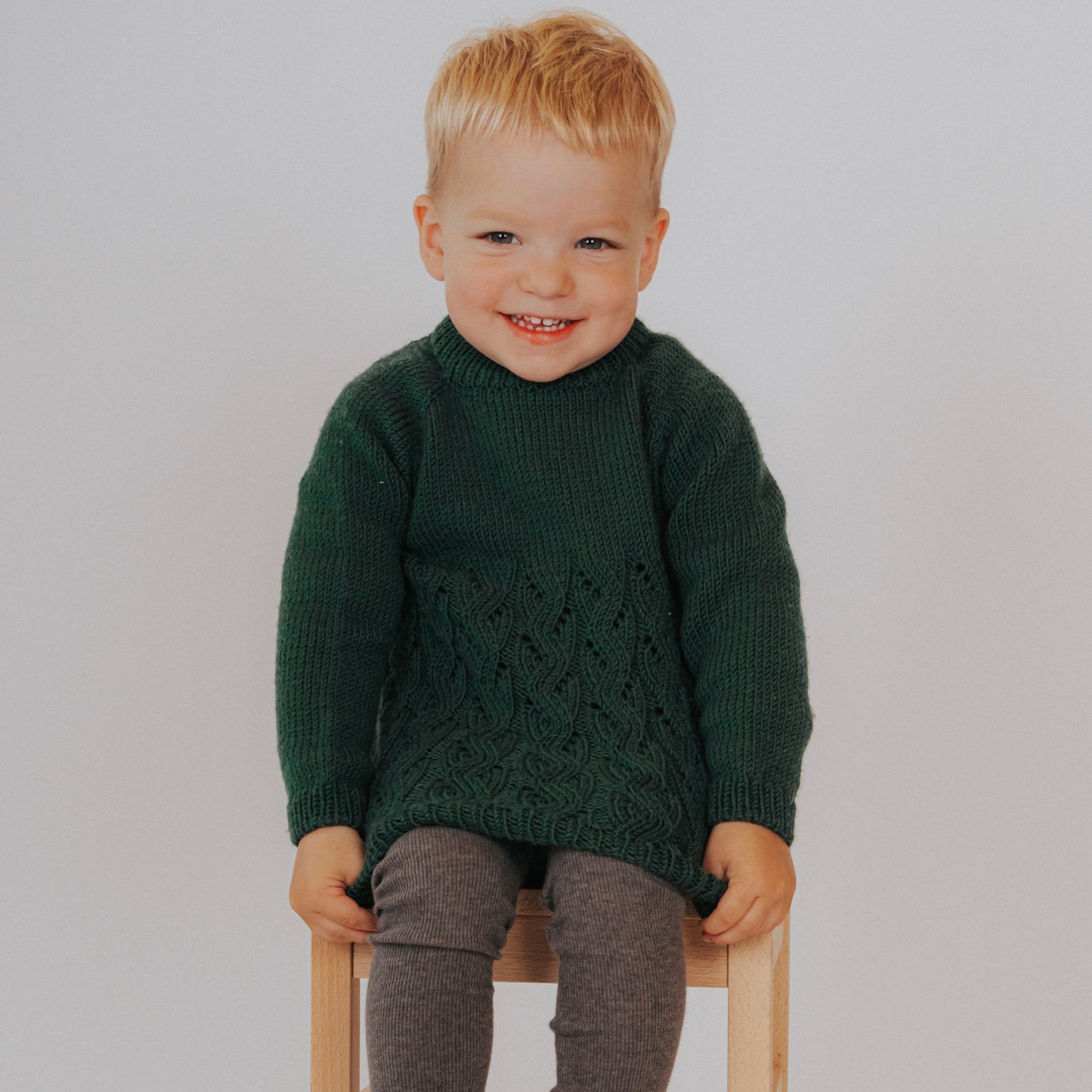 Hæðir barnapeysa | Fanneyknits