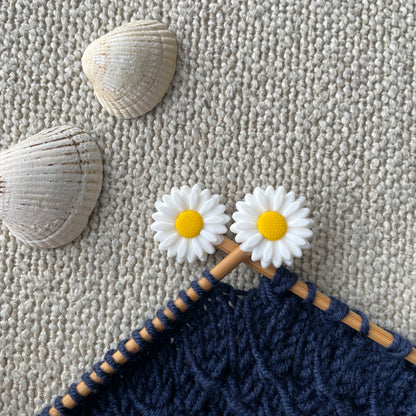 Blóma prjónastopparar