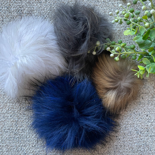 Ekta þvottabjarna dúskar