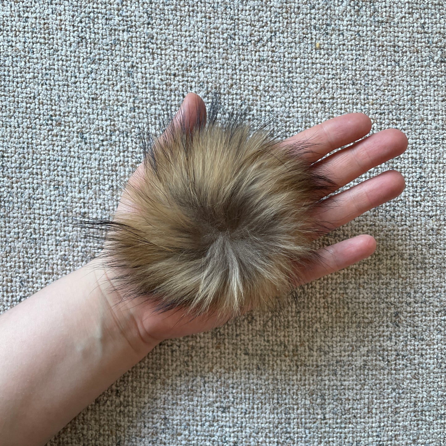 Ekta þvottabjarna dúskar