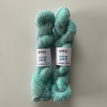GABO x Vetrar garn handlitað garn